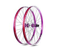 Set di ruote per mountain bike, Ruote per mountain bike da 26, 27, 5 e 29 pollici, cerchi in lega di alluminio a doppia parete, asse passante anteriore e posteriore Boost con cuscinetto sigillato, fr