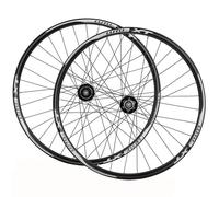 Set di Ruote per Mountain Bike, Ruote per Mountain Bike QR da 26, 27,5 e 29 Pollici, Cerchio in Lega di Alluminio Ultraleggero, mozzo a 32 Fori, Ruota Anteriore e Posteriore, 7-11