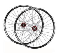 Set di Ruote per Mountain Bike, Ruote per Mountain Bike QR da 26, 27,5 e 29 Pollici, Cerchio in Lega di Alluminio Ultraleggero, mozzo a 32 Fori, Ruota Anteriore e Posteriore, 7-11