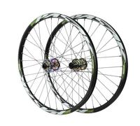 Set Di Ruote Per MTB Da 24" Perno Passante For Cassetta 7-12 Velocità