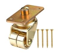 Set di ruote per pianoforte - Rolling Caster Kit, piastra per strumenti Casters | Protezione per pavimenti scorrevole, supporto in acciaio HAVK con funzione di riduzione del rumore di base in gomma