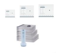 Set di sacchetti sottovuoto da viaggio senza fili, con pompa ad aria ricaricabile, efficiente, salvaspazio, per riporre oggetti resistenti alle forature per viaggi (2)