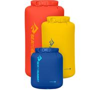 Set di sacchi leggeri sea to summit lightweight dry bag 3 pezzi 3/5/8 litri surf the web/sulphur/spicy orange