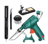 Set Di Saldatori Da 60 W, Riscaldati Internamente, For La Saldatura Laser Industriale Di Circuiti Stampati E La Riparazione Di Dispositivi Elettronici. Il Miglior Regalo(Green)