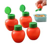 Set di sale e pepe - Confezione per spezie - 4 pezzi contenitori riutilizzabili utensili da cucina per casa e viaggio