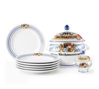 Set Di Salsicce Bianche Bayern Seltmann Weiden Compact 8 Pezzi