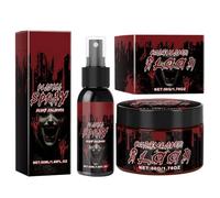 Set Di Sangue Finto Per Halloween, Gel Di Sangue Coagulato Da 50 Ml, Trucco Di Sangue Finto Lavabile Per Halloween, Colore Rosso Altamente Pigmentato, Kit Di Trucco Realistico Ad Effetto Speciale