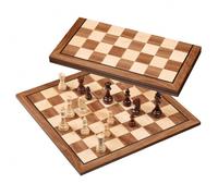 Set Di Scacchi - Campo 50 Mm - Pieghevole - KH 90 Mm