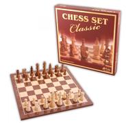 Set Di Scacchi Classico L In Legno Con Scacchiera E Pedoni Originali Star