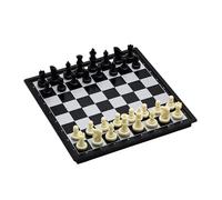 Set di scacchi da viaggio magnetici con scacchiera pieghevole Scacchi | Giocattoli educativi for bambini e adulti 25*25*2 cm