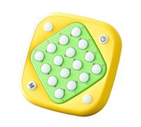 Set di scacchi - Giocattoli logici da 5,7 × 5,7 pollici, set di scacchiere per bambini resistenti, scacchiera intellettuale per allenamento mentale in ABS | Puzzle strategico desktop multifunzione per