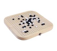 Set di scacchi Gomoku - Board di gioco Wooden Go, tradizionale gioco da tavolo pieghevole | Game di strategia cinese portatile, giocattolo per bambini classico per bambini, board compact per l'u
