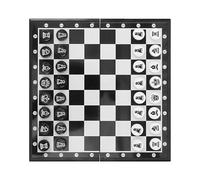Set Di Scacchi Magnetici - Scacchiera Da Gioco Pieghevole 20x20x2 Cm | Divertimento Unico, Gioco Da Tavolo A Scacchi | Per Bambini Adulti Principianti Professionale Viaggi T