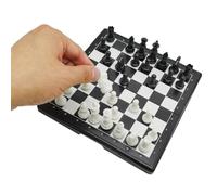 Set di scacchi magnetici: scacchiera pieghevole e portatile | Gioco di strategia con parti magnetiche, attività interattiva ed educativa per familiari, bambini, adulti, viaggi