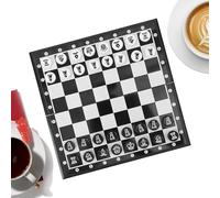 Set di Scacchi per Bambini - Scacchiera Magnetica Pieghevole | Giochi di Scacchi,Per Principianti, Ideale per Viaggio, Casa, Tavolo, Esterno, Apprendimento e Serata in Famiglia