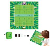 Set di scacchi per , scacchi per | Giochi da tavolo multifunzionali con custodia di stoccaggio,Imparare i cartoni animati dei cartoni animati, le attività interattive dei genitori-per l'ha