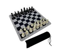 Set di scacchi portatile con scacchiera pieghevole Gioco di scacchi da viaggio all'aperto per attività interne ed esterne per bambini per torneo di scacchi