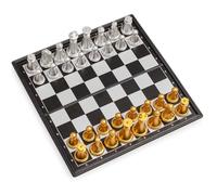 Set Di Scacchi - Set Di Scacchi A Magnete A Scheda Pieghevole Per Adulti | Giocattolo Di Pensiero Logico Interattivo | Attività Portatile Per I Principianti Adolescenti Studenti Per Adulti Viaggi Di