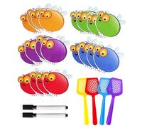 Set di scacciamosche per l'educazione della prima infanzia con colori vivaci e set di scacciamosche impermeabili