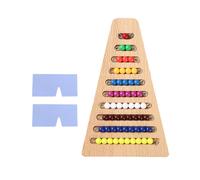 Set di scale con perline Montessori, giocattolo per la cognizione numerica,