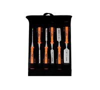 Set Di Scalpelli A Filo Obliquo Bahco 424-P 6 Pezzi In Borsa BAH424PS6PPK