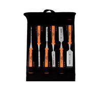 Set Di Scalpelli A Filo Obliquo Bahco 424-P 6 Pezzi In Borsa BAH424PS6PPK
