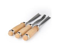 Set di scalpelli for intaglio del legno da 12 pezzi, strumento for la lavorazione del legno da 8 pollici