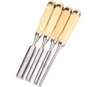 Set di scalpelli for legno robusti e facili da usare 4 pezzi Scalpello mezzotondo Kit di sgorbie for intaglio del legno Set di strumenti for incisione a mano for la lavorazione del legno Strumenti pro