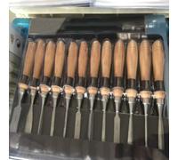 Set di scalpelli for legno, set di strumenti for intaglio del legno da 12 pezzi con manici in legno e borsa arrotolabile for intagliare su intaglio del legno artigianato in legno fai da te