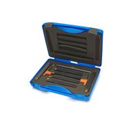 Set di scalpelli HBM con piastre intercambiabili HM 14 x 14 mm