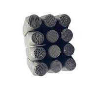 Set di scalpelli in metallo da 12 pezzi, strumento professionale per la creazione di gioielli, strumento per intaglio e struttura in acciaio per gioielli
