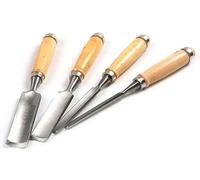 Set di scalpelli per incisione da carpentiere, scalpello circolare per strumenti per intaglio del legno Kit di sgorbie Sgorbia per intaglio del legno in acciaio al cromo vanadio Scalpelli fai da te pe