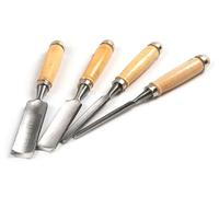 Set di scalpelli per legno Set di scalpelli for incisione da carpentiere, scalpelli semicircolari for la lavorazione del legno Strumenti for intaglio del legno, 4 pezzi Premio