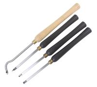 Set di scalpelli per legno Utensile for tornitura del legno Tornio con punta in metallo duro Tornio for legno in acciaio ad alta velocità a grandezza naturale Utensile for svuotamento Premio