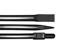 Set di scalpelli SDS HEX, piatti e a punta, da 410 mm, per martello pneumatico o martello picconatore Bosch