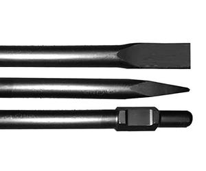 Set di scalpelli SDS HEX, piatti e a punta, da 410 mm, per martello pneumatico o martello picconatore Bosch