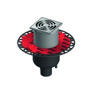 Set di scarico TECEdrainpoint S 130, verticale, con flangia universale Seal System, 3601300