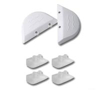 Set di scarpine Wing Pod per Hayward per navigator Pool Cleaner AXV417WHP Componenti per ala destra sinistra + 4 scarpe progettate per la manutenzione della piscina in gesso