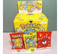 Set di Scatola Misteriosa Pokemon con 32 mini figurine raffiguranti Pikachu - Giocattoli da collezione carini in confezione cieca, perfetti come regali, per esposizione e per aggiungere divertimento a
