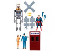 Set di scatole deluxe con action figure da 5 punti di Superman Mech Monsters alt