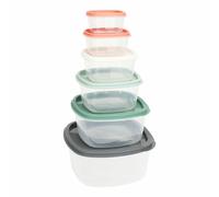 Set di scatole porta pranzo Excellent Houseware Plastica