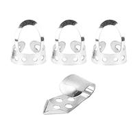 Set di Scelte di Dito in Metallo - INDICE 3PCS + Pollice per PC per Chitarra, U & Banjo Player in Eleg D (GOLD) (SILVER)
