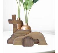Set di Scene di Risurrezione di Pasqua, Decorazione Della Tomba Vuota Presepe