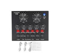 Set di schede audio esterne V8 portatili per audio migliorato ideale per annunci