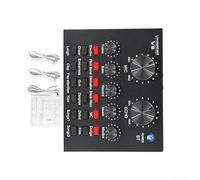 Set di schede audio portatili V8, ideale per streaming, giochi e uso mobile