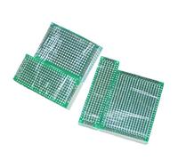 Set di schede di prototipazione PCB, 20 pezzi, dimensioni miste, 2 x 8 cm, 3 x 7 cm, 4 x 6 cm, 5 x 7 cm, strisce bifacciali per progetti di circuiti elettronici
