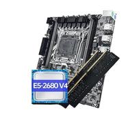Set di schede madri da gioco X99 con CPU Xeon E5 2680 V4 e DDR4 8Gx2 2133MHz Dual Channel ECC M.2 NVME for PC desktop