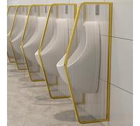 Set di schermature per la privacy per orinatoi a parete, resistenti divisori per orinatoi maschili per una maggiore privacy in spazi pubblici come scuole e hotel