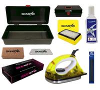 Set Di Sci SKINSTAR Con Cera Per Sci Inclusa Valigetta 8 Pezzi