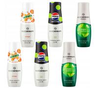 SET DI SCIROPPI SODASTREAM 2x PEPSI MAX LIME, 2x MIRINDA ZERO, 2x MOJITO